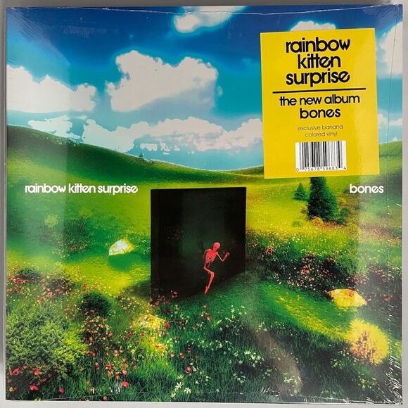 Rainbow Kitten Surprise – bones – Limited Banana Colored Vinyl, Atlantic, 2025 - Picture 1 of 3